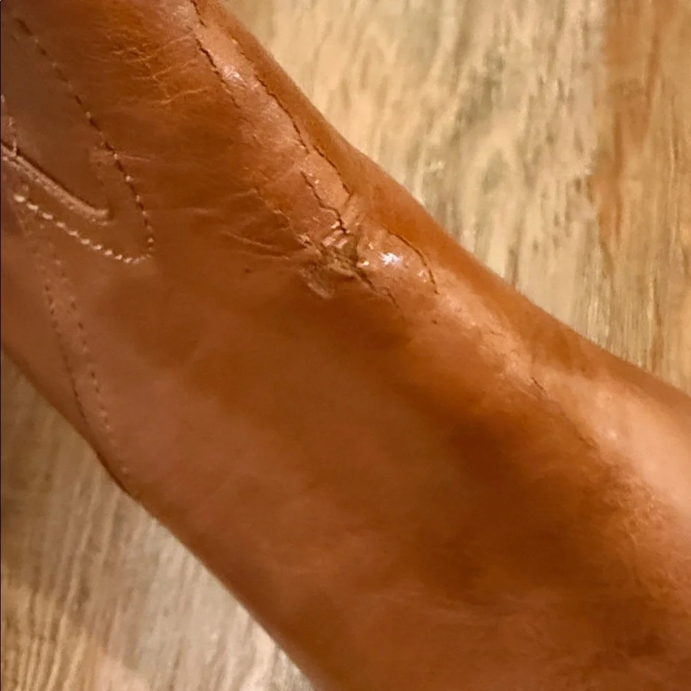 Jeffrey Campbell Woodvale Brown Over Knee Heeled Riding Style Boots